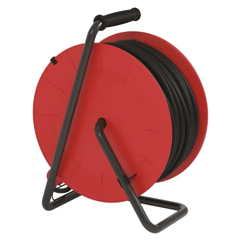Vonkajší predlžovací kábel na bubne 50 m / 4 zásuvky / čierny / guma / 230 V / 1,5 mm2 – Obrázok 14