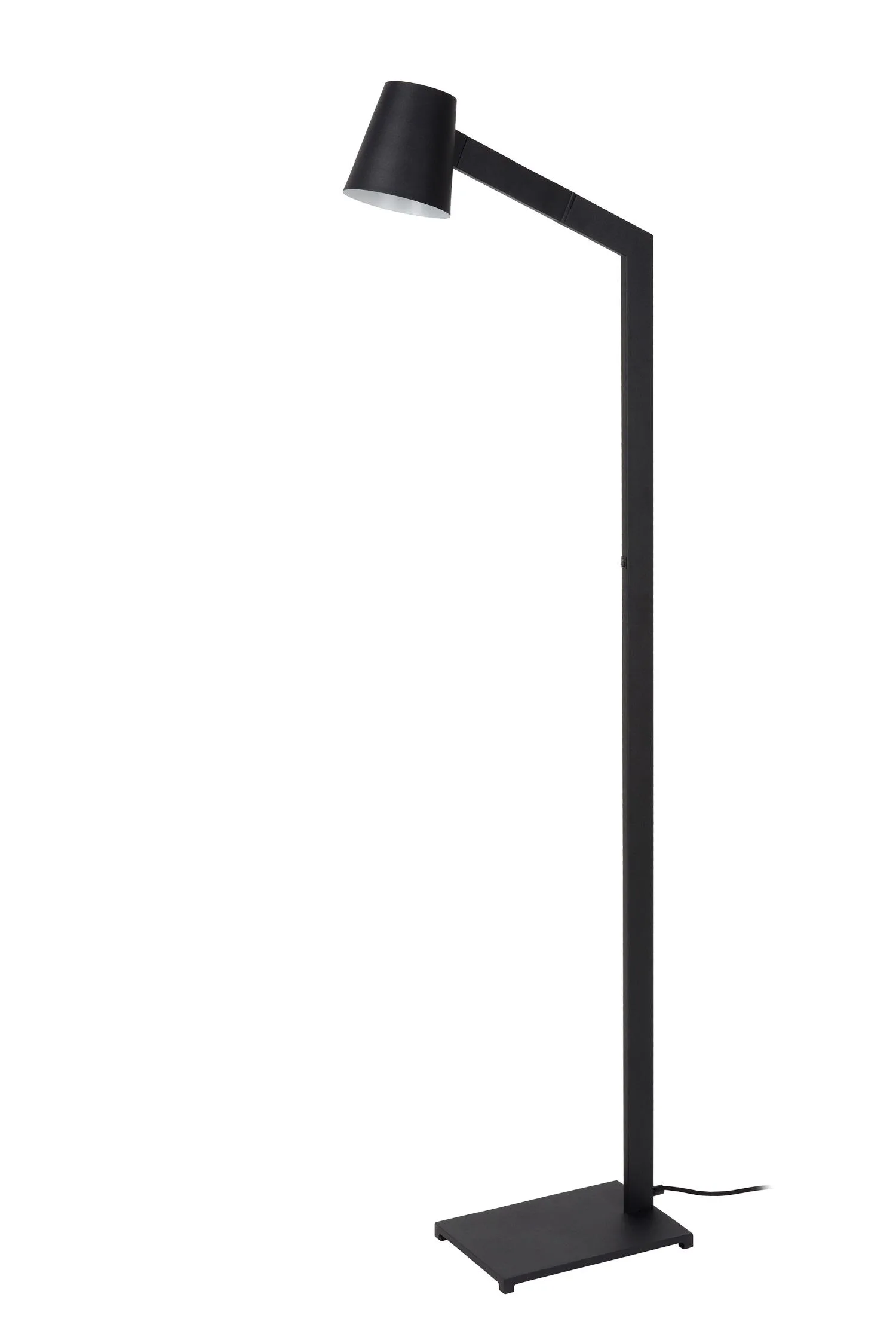MIZUKO - Podlahová čítacia lampa - Ø 13 cm - 1xE14 - čierna – Obrázok 2