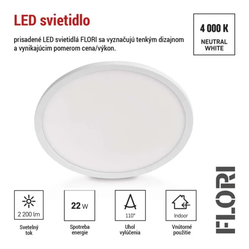LED prisadené svietidlo FLORI – Obrázok 73