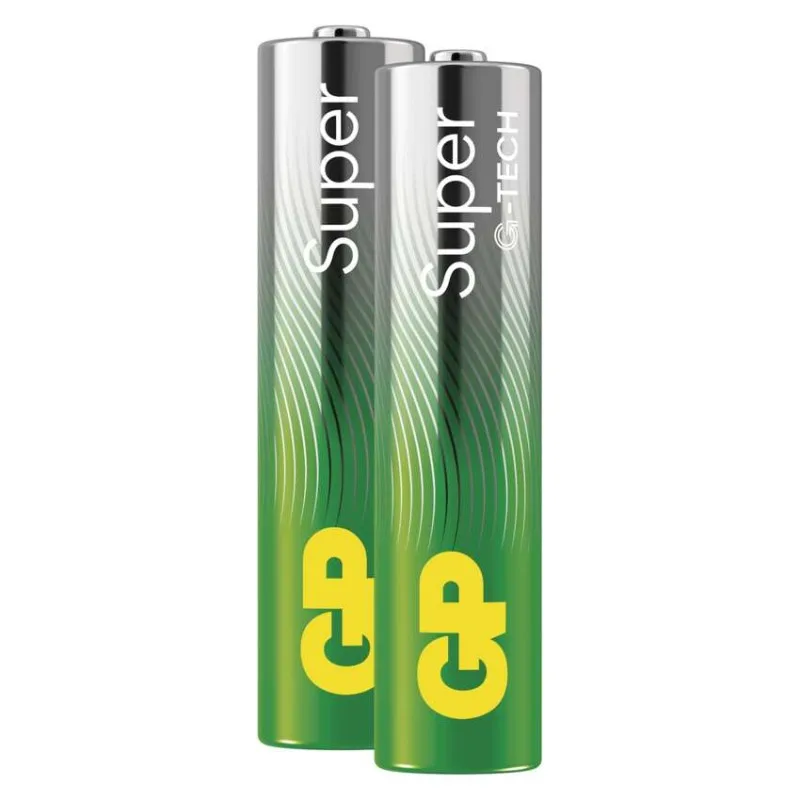 Alkalická batéria GP Super LR03 (AAA), 2 ks – Obrázok 3