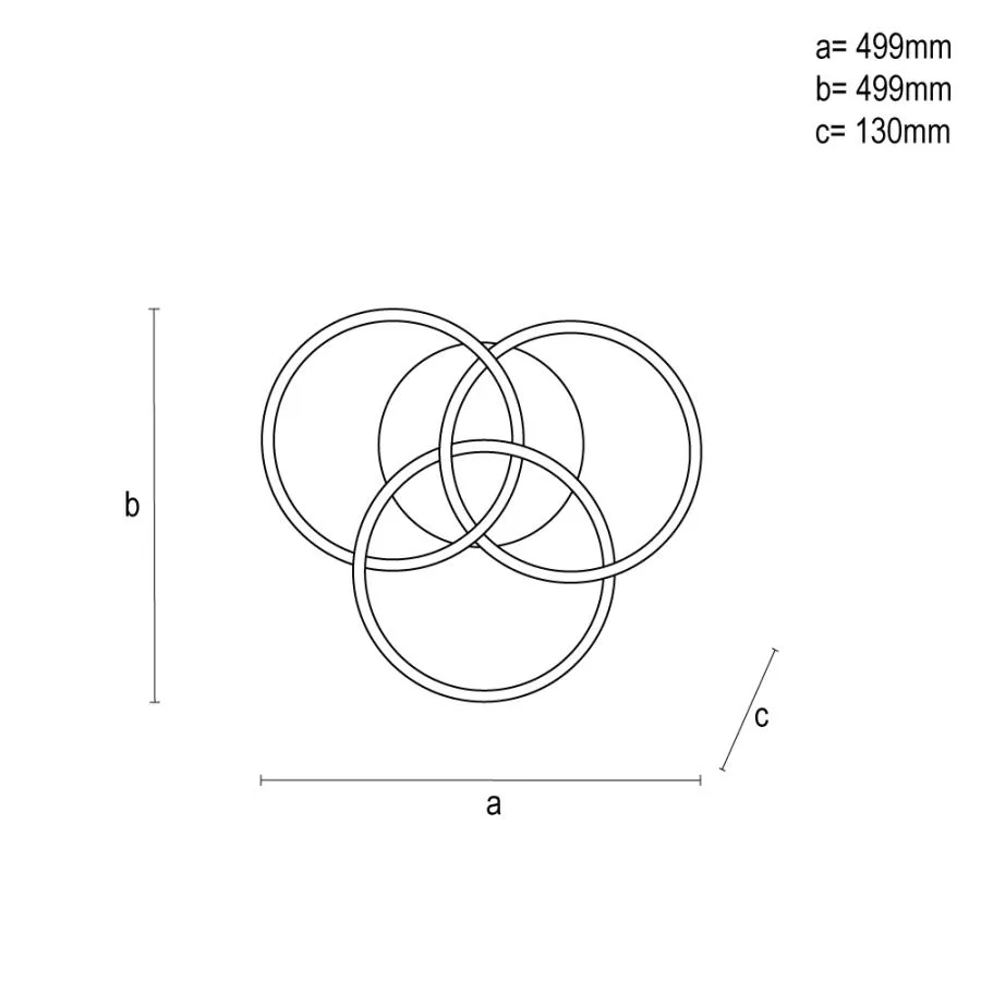 LED stropné svietidlo s diaľkovým ovládačom 70W - TA1328/B – Obrázok 5