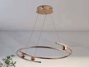 LED závesné svietidlo + diaľkový ovládač 50W - J4345/GCH