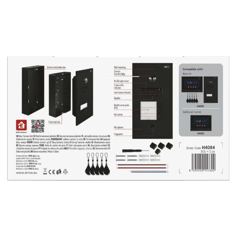 Kamerová jednotka GoSmart pre monitor IP880B 2WIRE a video vrátnik IP-880A 2WIRE, 3 tlač. – Obrázok 6