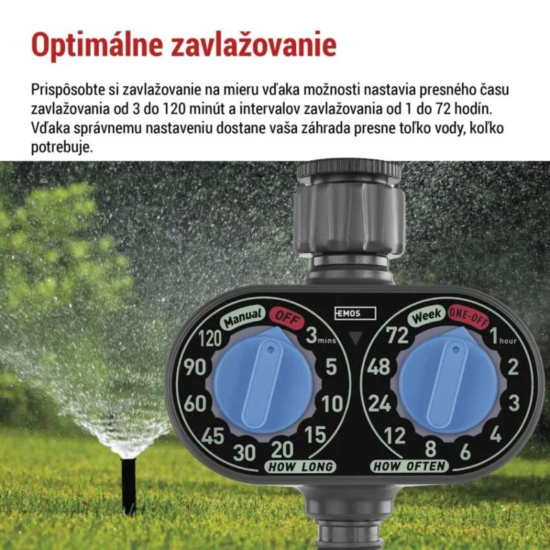 Mechanický časovač zavlažovania, 1 výstup – Obrázok 5