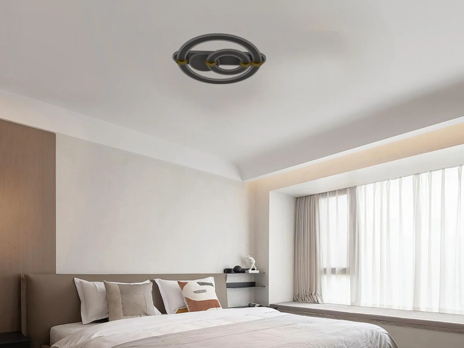 LED stropné svietidlo s diaľkovým ovládačom 120W - J3341/B – Obrázok 6