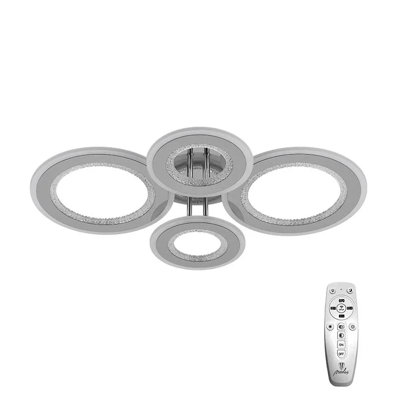 LED stropné svietidlo s diaľkovým ovládačom 100W - J3346/CH – Obrázok 5