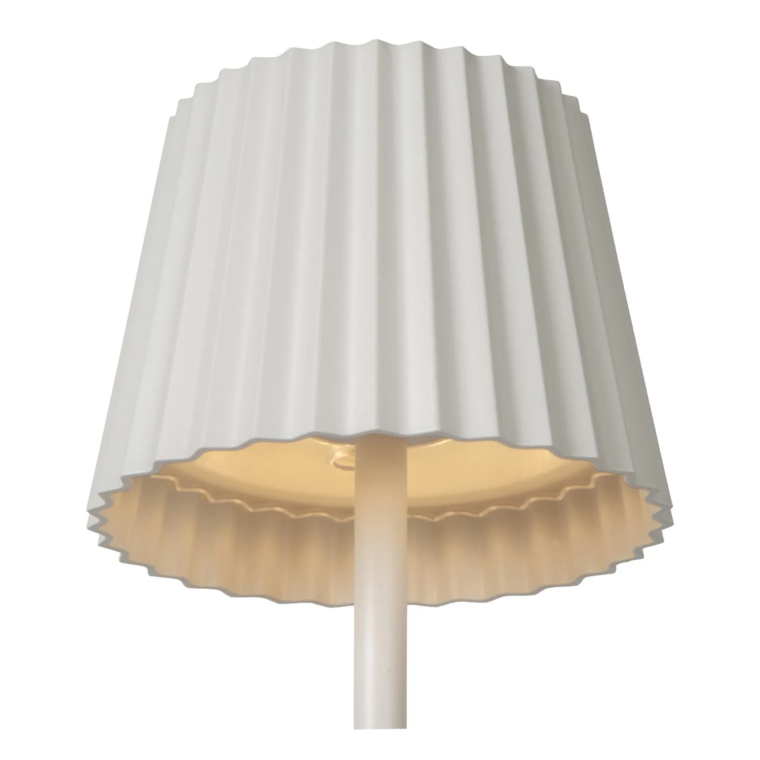 JUSTINE – Nabíjateľná stolná lampa do interiéru/exteriéru – Akumulátor – Stmievateľné LED – 1x2 W, 2700 K – IP54 – S bezdrôtovou nabíjacou podložkou – Čierna – Obrázok 8