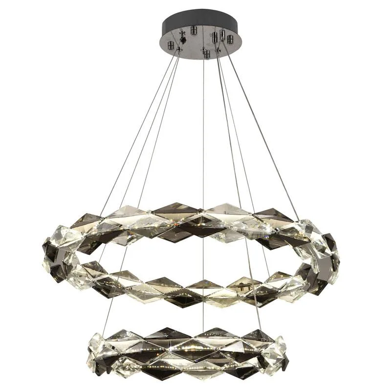 LED visiace svietidlo na lanku + diaľkový ovládač 65W - J6329/CH – Obrázok 10