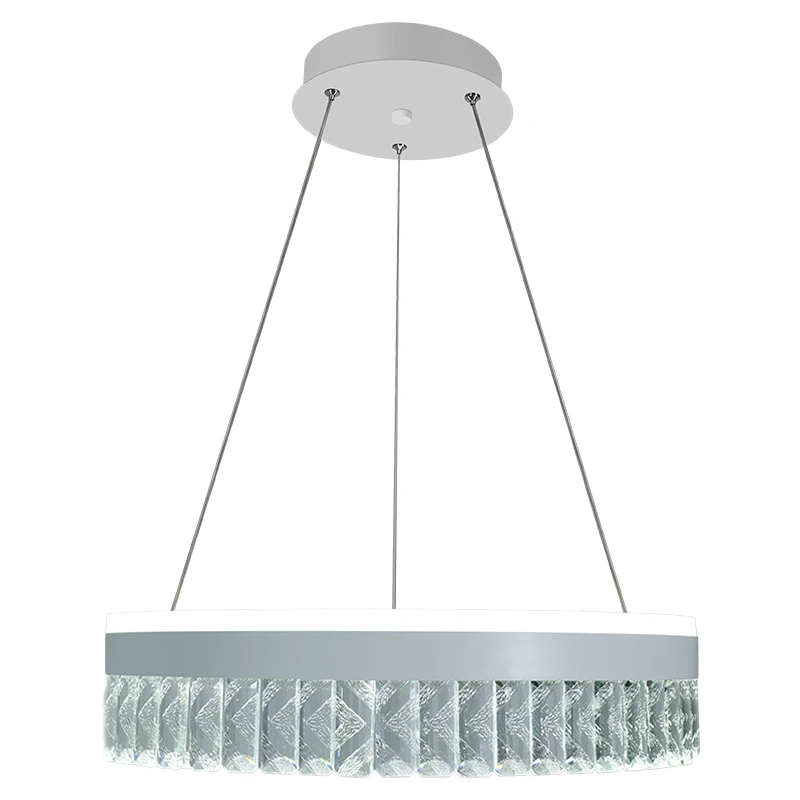 LED luxusné závesné krištáľové svietidlo s diaľkovým ovládačom 90W - TA2300/W – Obrázok 8