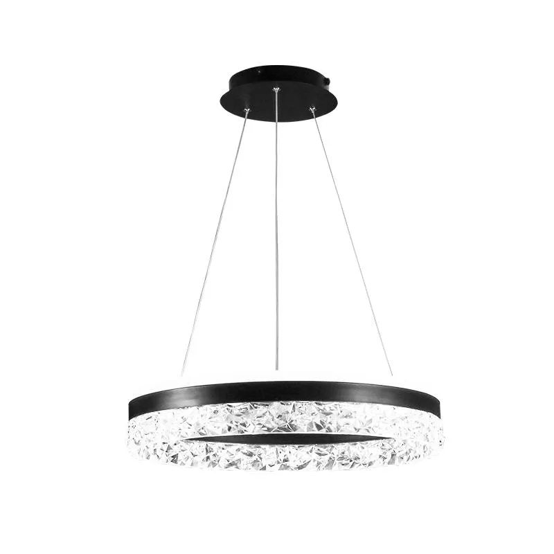 LED luxusné závesné krištáľové svietidlo s diaľkovým ovládačom 80W - TA2301/B – Obrázok 5