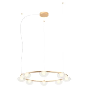SINCLAIR SU LED závesné – Ø89 v129 cm 49,6 W