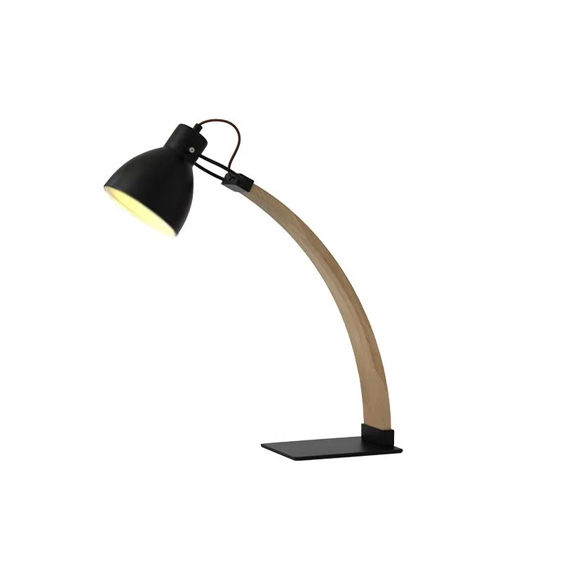 Stolná lampa z masívneho dreva E27 / 60W - WRE161 – Obrázok 6