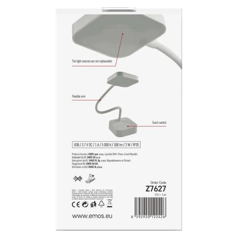 LED stolná lampa EMILY, dobíjacia – Obrázok 10