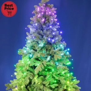 iSparkle LED svietiaci reťazec, zväzok, SMART, RGB, 144 LED, IP44