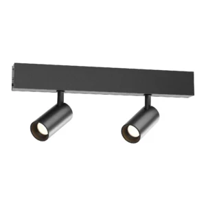 XROPE PROJECTOR LINEAR SUSP. 3W INDIRECT LIGHT FIT. 560mm with ADJ. PROJ. 2x20W 220-240V AC CRI.90 38dgr UGR<10