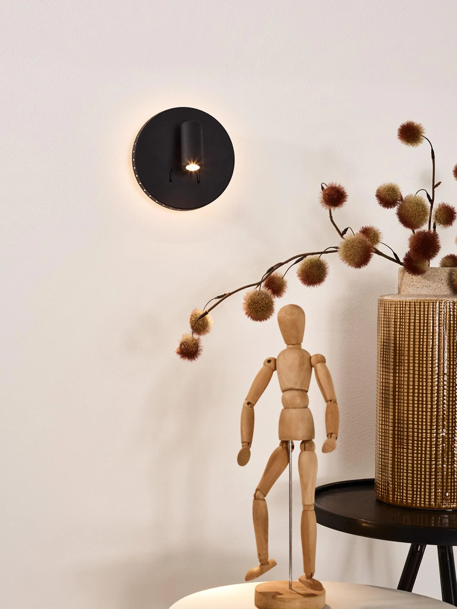 BENTJER - Lampa pri poste / nástenné svetlo - Ø 14 cm - LED - 3000K – Obrázok 4