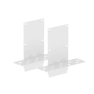 XTRACE TRIMLESS SET (of 2pcs) METAL TERMINAL ELEMENTs for REC. & LOWER POS. of DIFFUSER SWH