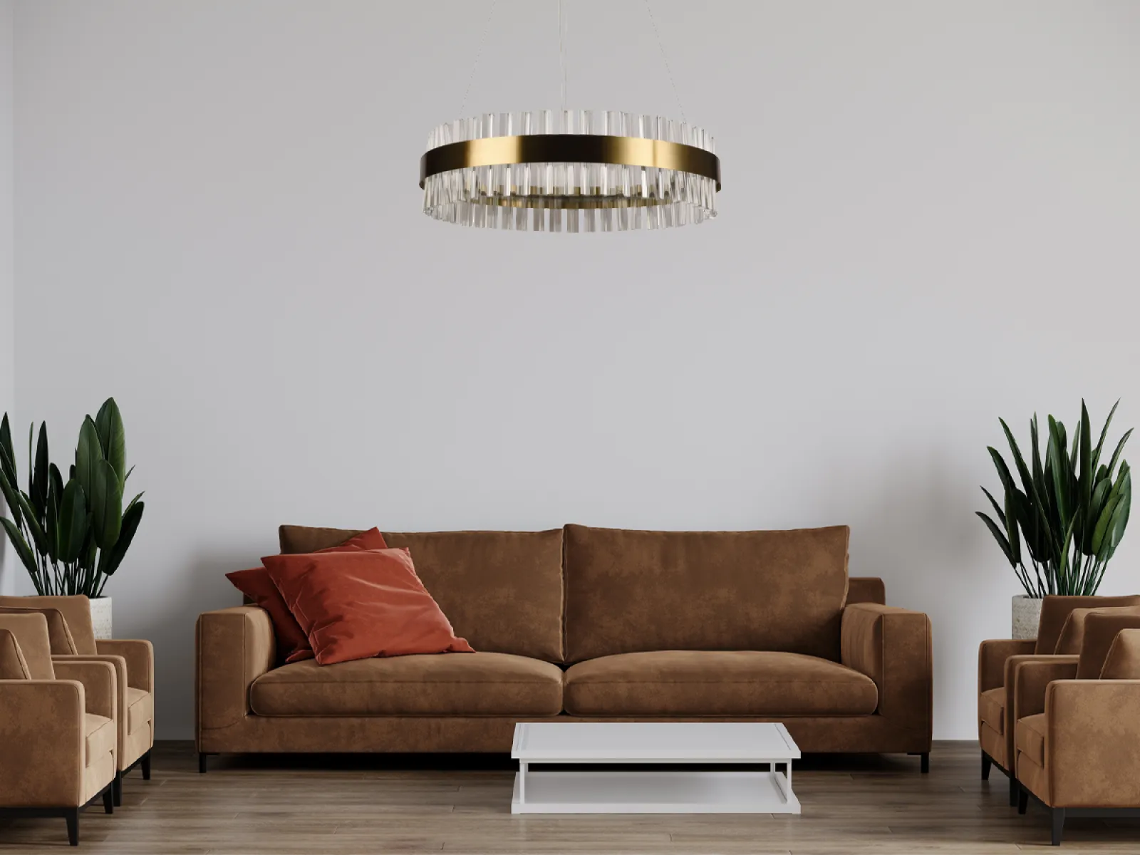 LED krištáľový luster + diaľkový ovládač 50W - J6301/C – Obrázok 8