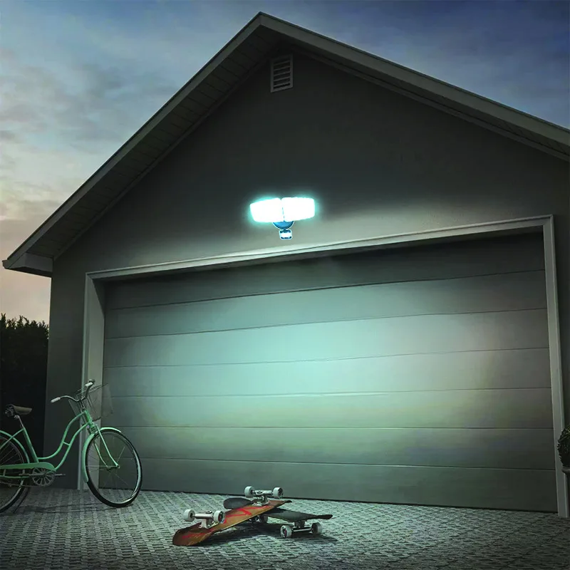 Vonkajší šedý LED reflektor s PIR senzorom 24W / 3000K / 4000K / 6000K - LFX225 – Obrázok 2
