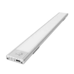 LED osvetlenie s pohybovým senzorom - s akumulátorom, magnetom - 2 W - 40  cm