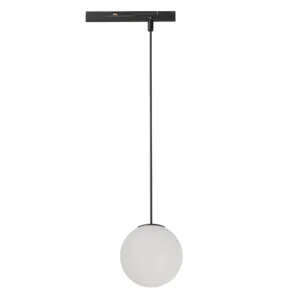 XFIVE REC./SURF. SUSP. GLOBE SATIN GLASS & MBK BASE fi80mm 5W 48V DC 100dgr CRI.90 IP40