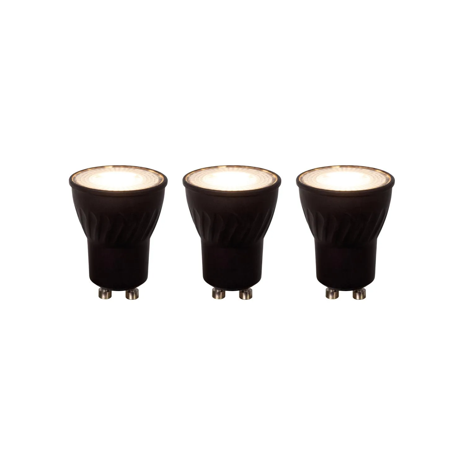 MR11 - LED žiarovka - Ø 3,5 cm - LED tlmená - GU10 (MR11) - 1x3,8W 2700K - čierna – Obrázok 3