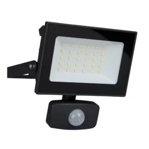 LED reflektor 30W 3300lm IP44 so senzorom pohybu