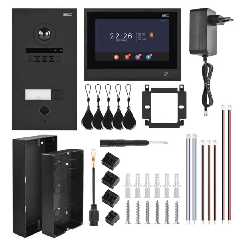 Sada domáceho video vrátnika GoSmart IP-880A 2WIRE s WiFi – Obrázok 26