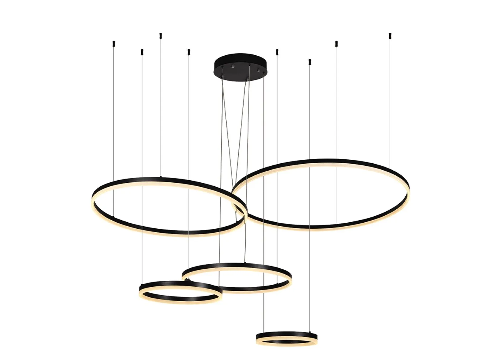 LED závesné svietidlo s diaľkovým ovládačom 220W – Obrázok 20