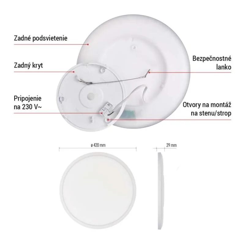 LED prisadené svietidlo FLORI – Obrázok 77