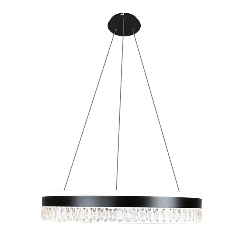LED luxusné závesné krištáľové svietidlo s diaľkovým ovládačom 80W - TA2302/B – Obrázok 9