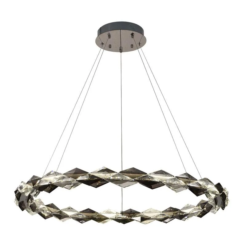 LED závesné svietidlo na lanku + diaľkový ovládač 55W - J6328/CH – Obrázok 10