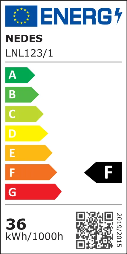 LED svietidlo 36W / IP40 WTL / 1 / 1200 / 4000K - LNL123/1 – Obrázok 7