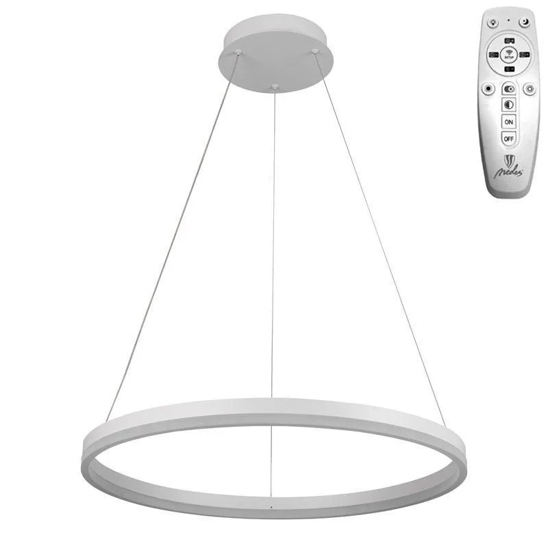 LED závesná lampa na lanku + diaľkový ovládač 42W - J4308/W – Obrázok 3