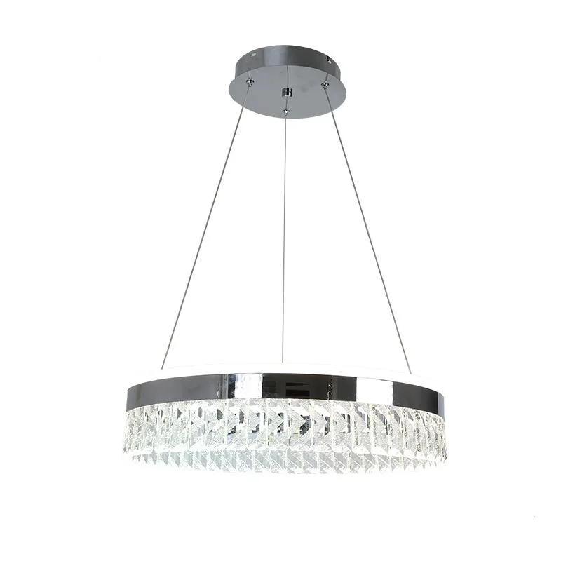 LED luxusné závesné krištáľové svietidlo s diaľkovým ovládačom 90W - TA2300/CH – Obrázok 4