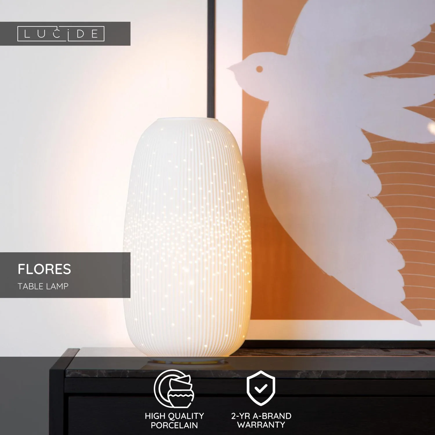 FLORES - Stolná lampa – Obrázok 7