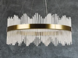 LED krištáľové svietidlo + diaľkový ovládač 110W - J6314/C