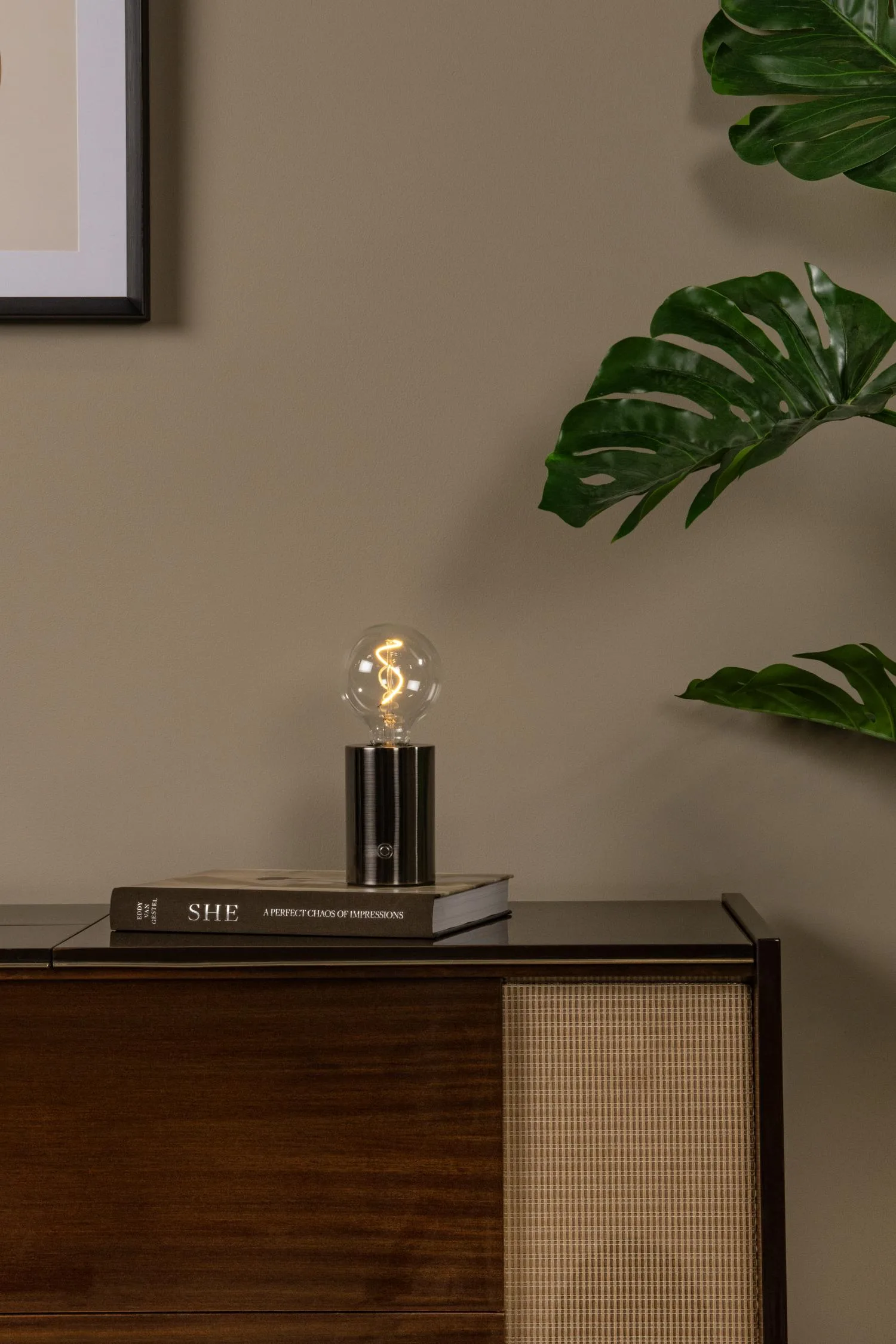 VIVO - Nabíjateľná stolná lampa - Batériový balík - Ø 8 cm - LED stmievaná. - E27 - 1x1W 2700K – Obrázok 10