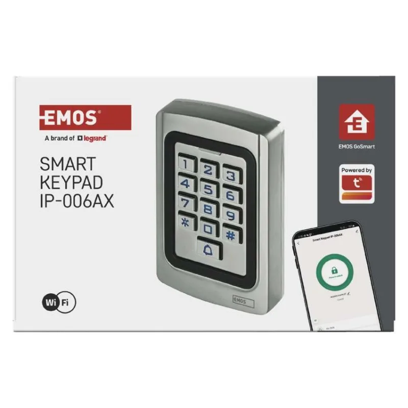 GoSmart Kódová klávesnica IP-006AX, WiFi – Obrázok 10