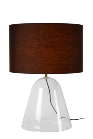 CAMPANA – Stolná lampa – 1xE27 – priehľadná
