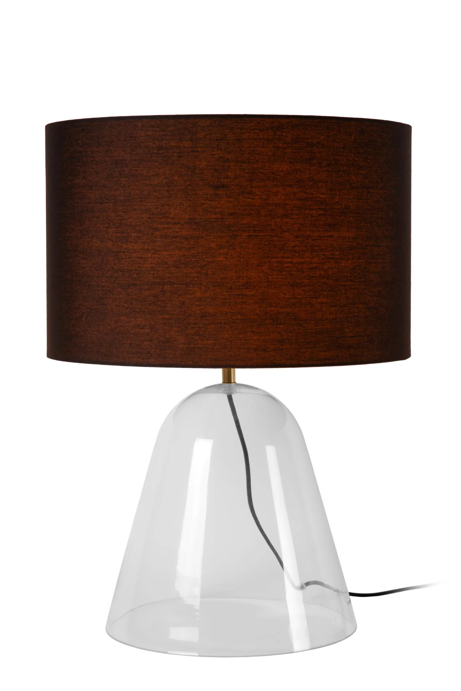 CAMPANA – Stolná lampa – 1xE27 – priehľadná