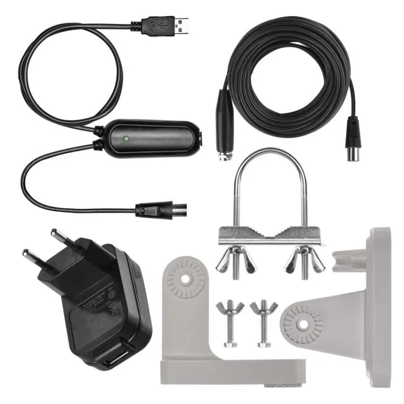 Anténa univerzálna VILLAGE MOON–V900, DVB-T2, FM, DAB, filter LTE/4G/5G – Obrázok 12
