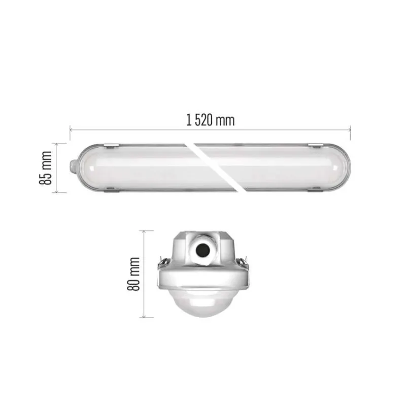 LED prachotesné svietidlo MISTY 51W studená biela, IP66 – Obrázok 13