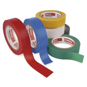 Izolačná páska PVC 15mm / 8m farebný mix, balenie 6 ks