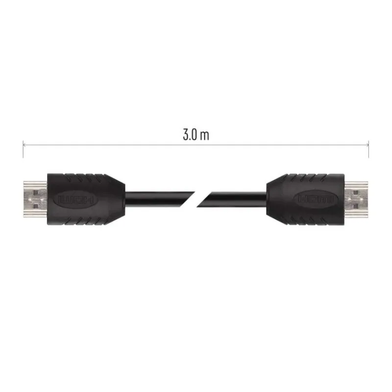 HDMI 2.0 high speed kábel A vidlica – A vidlica 3m – Obrázok 7