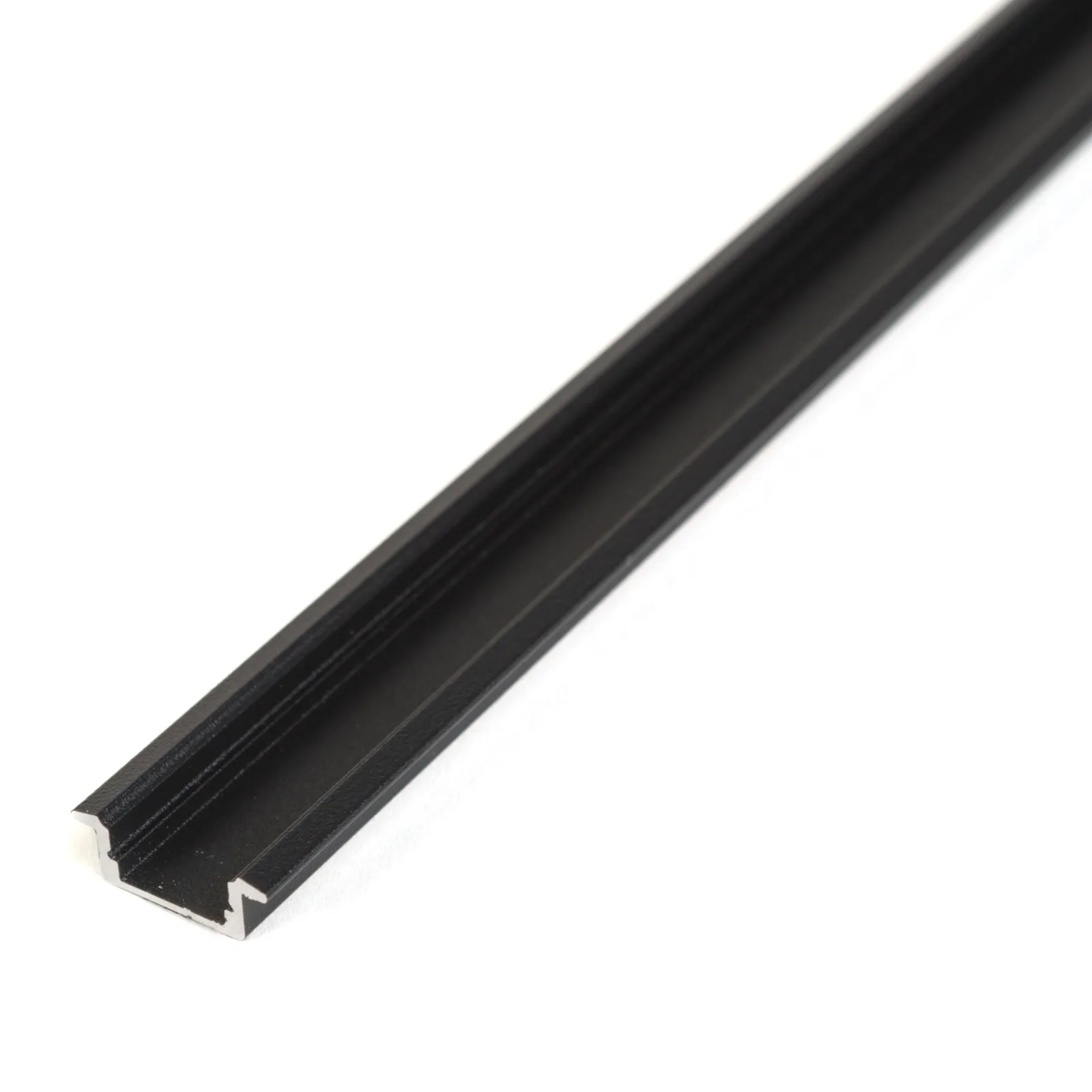 LED hliníkový profilový lišta – 1000 × 23(17) × 8 mm – zapustný U profil – – Obrázok 4
