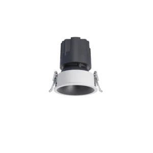 XMOD ADJ. REC. RND. LIGHT IP54 15W TRIAC S-240V AC CRI.90 36dgr UGR<7/SBK