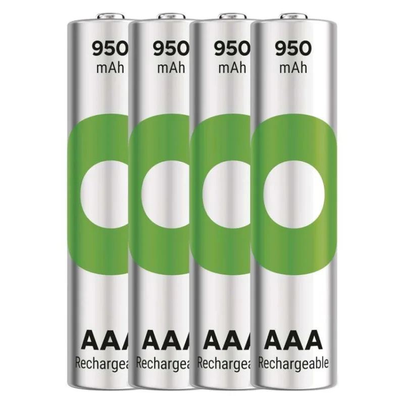 Nabíjacia batéria GP ReCyko 950 (AAA) 4 ks – Obrázok 2