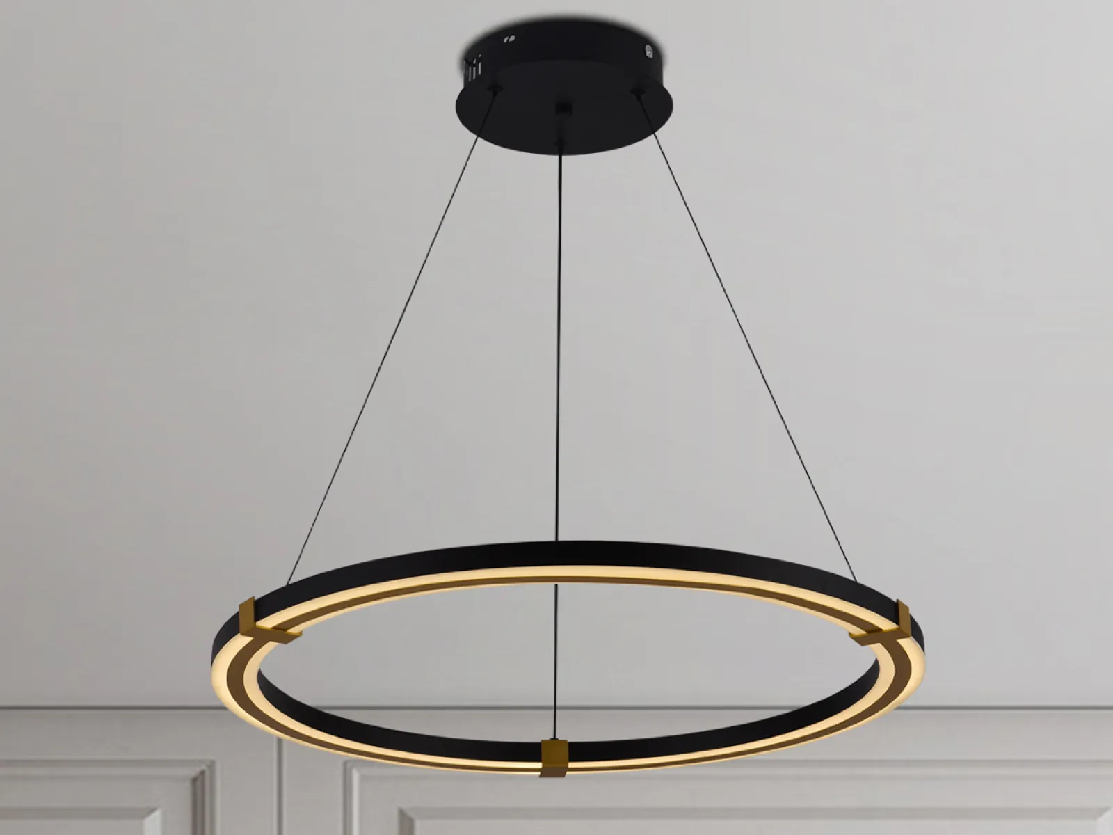 LED visiace svietidlo + diaľkový ovládač 75W - J4341/B – Obrázok 10