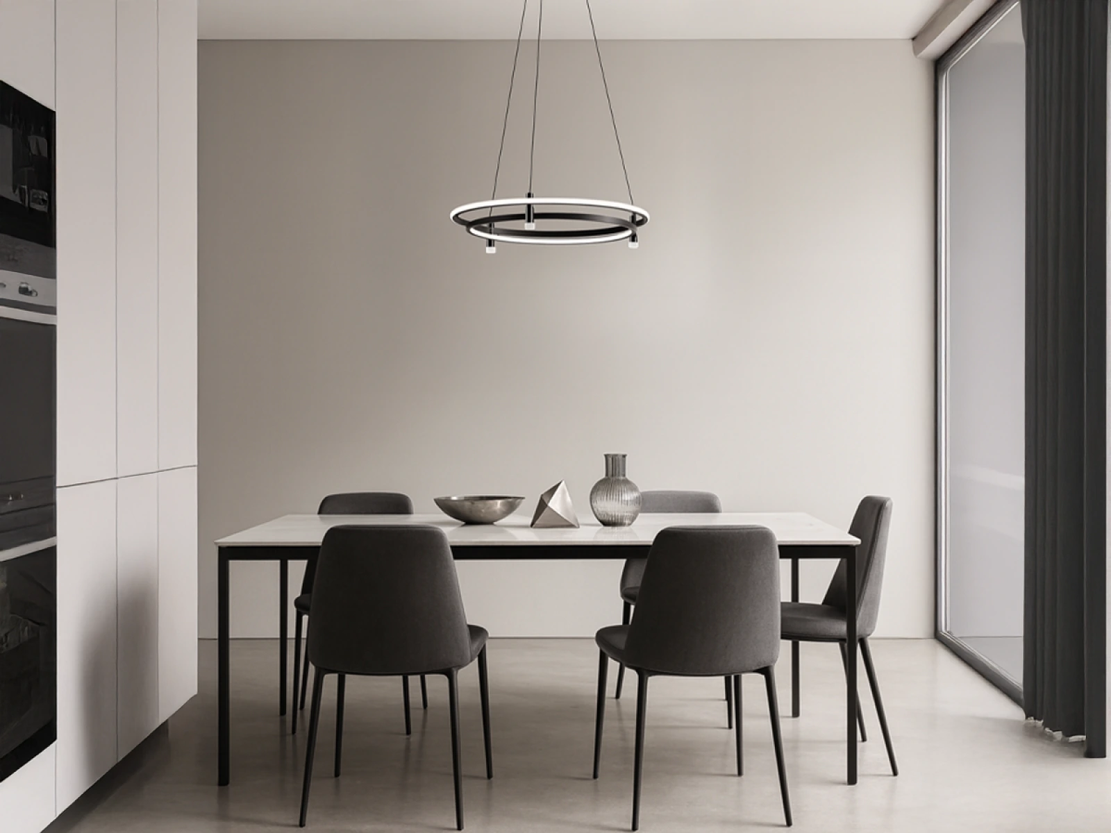 LED závesné svietidlo s diaľkovým ovládačom 100W - TA2312/B – Obrázok 8